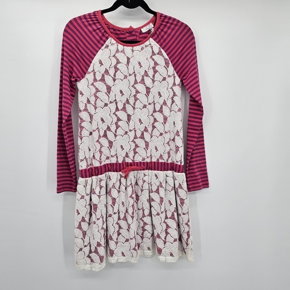 Matilda Jane 435 Friends Forever Lace Bexley Lap Dress Sz 14 Tween nwot - Picture 2 of 6